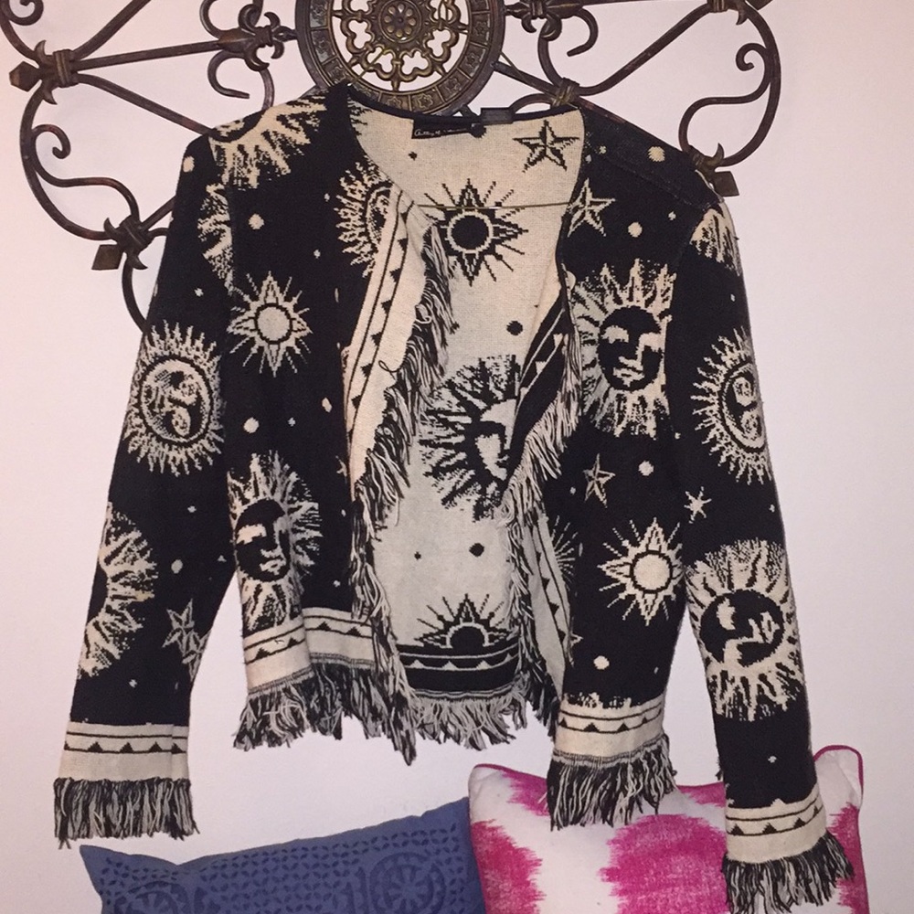 Vintage Sun and moon jacket.